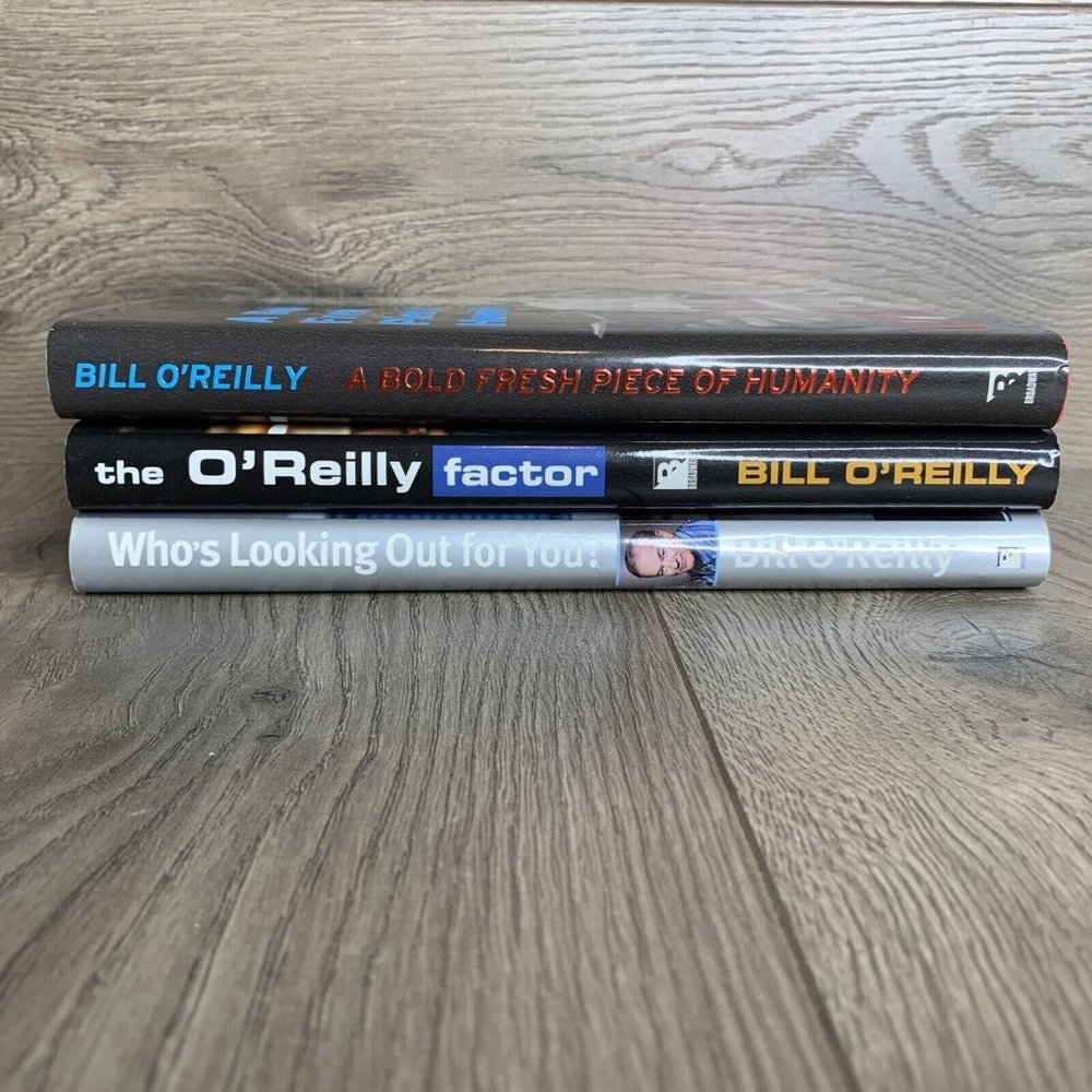 Bill O'Reilly HC Lot Of 3 Books - Factor, Who’s Looking Out…, A Bold Fresh Piece - Picture 7 of 12